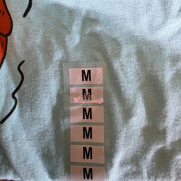 NEW Lazy One PJ  T-Shirt I'm Otterly Exhausted Morro Bay Otter Graphic Tee Sz M - Picture 7 of 8